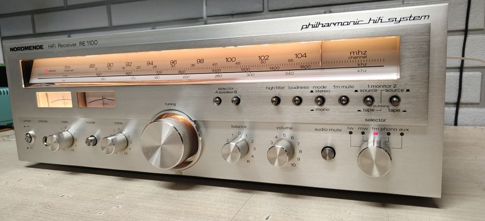 Amplituner NORDMENDE RE-1100 Philharmonic hi-fi stereo