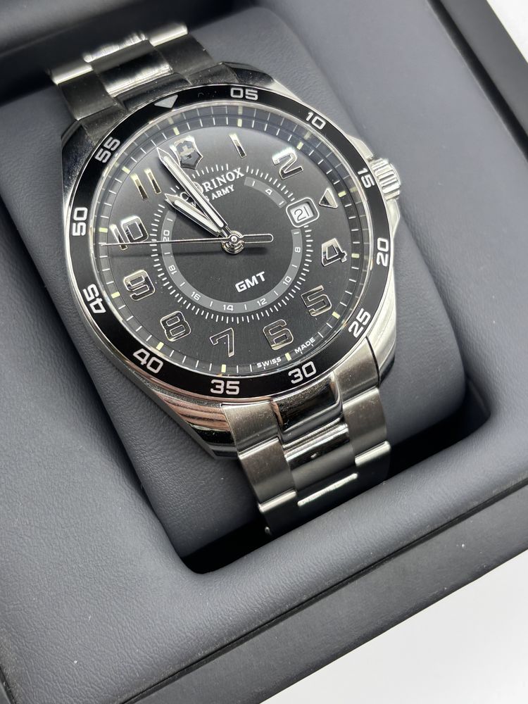 Męski Zegarek Victoronox FieldFoece GMT 241930 Halogsm Piotrkowska 19