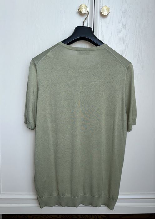 Трикотажная футболка из шелка Gran Sasso