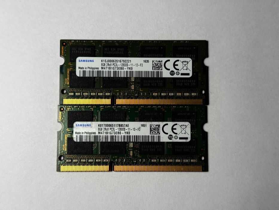 Pamięć RAM Samsung M471B1G73EB0-YK0 8 GB DDR3L SODIMM
