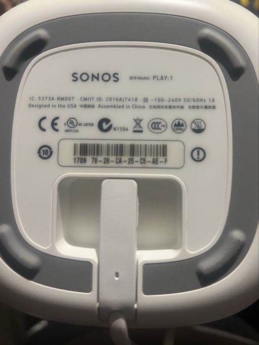 Świetny glosnik Sonos play 1
