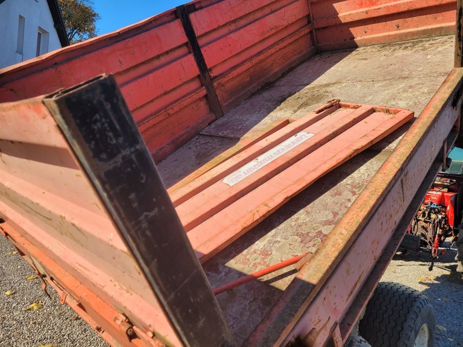 Przyczepa wywrotka 8.5t tandem velsa