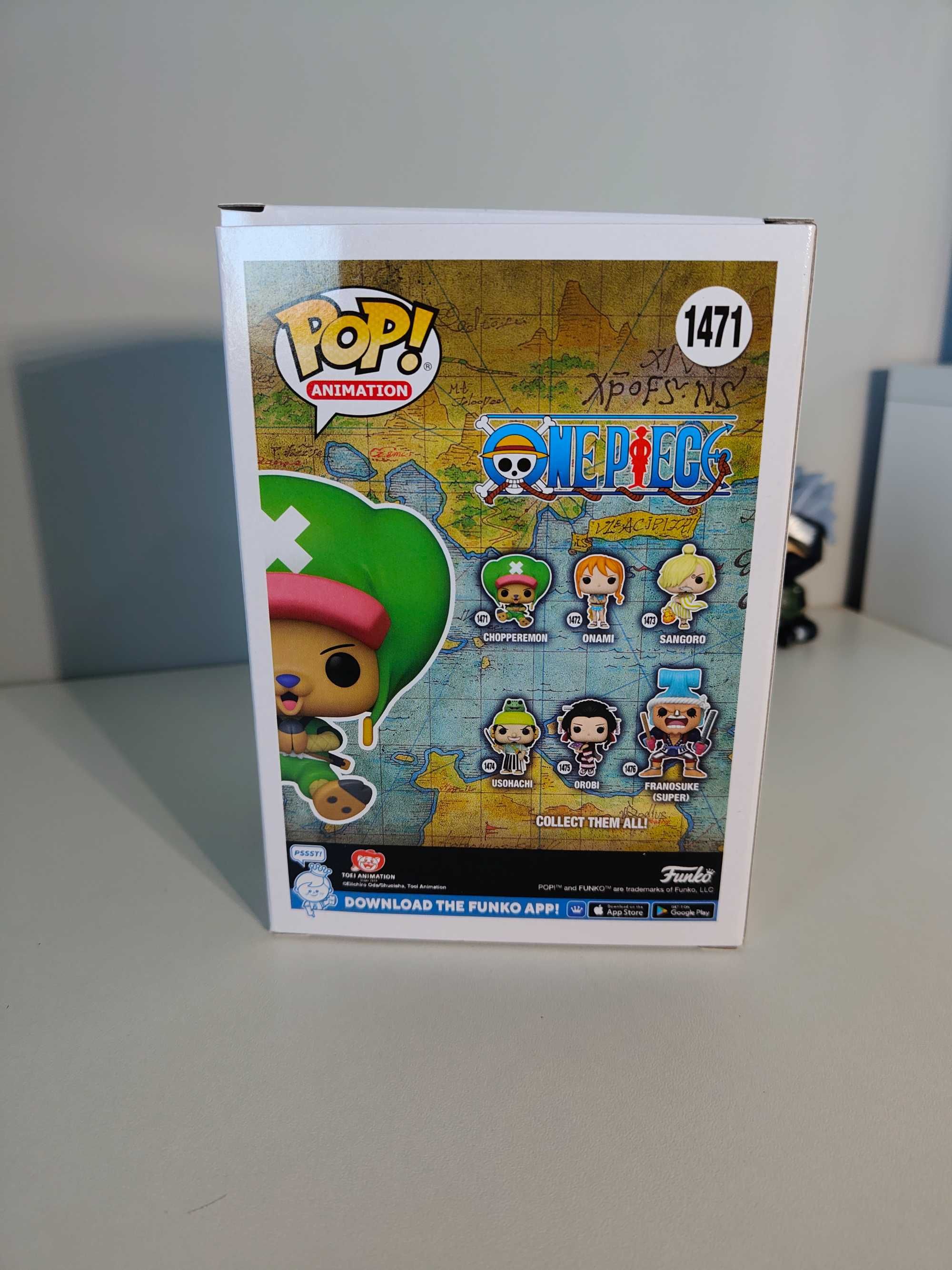 Funko POP One Piece 1471 - Chopperemon Flocked