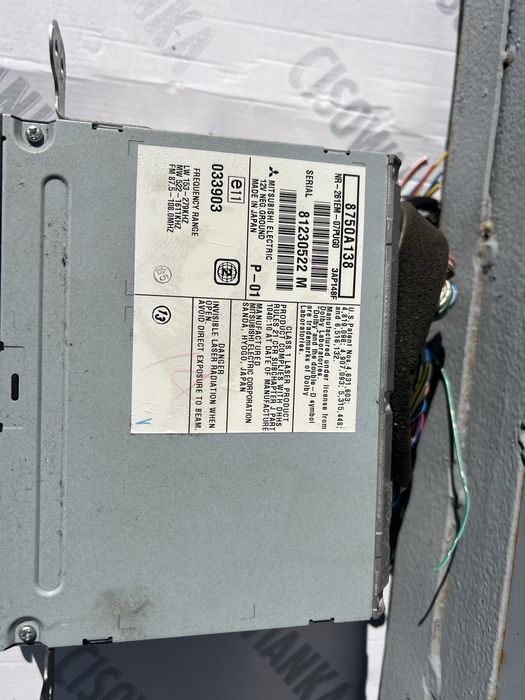 Peugeot 4007 citroen c crosser магнітола.