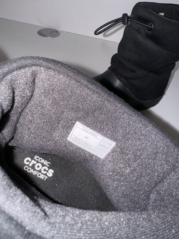 Crocs зимові 21 см w5