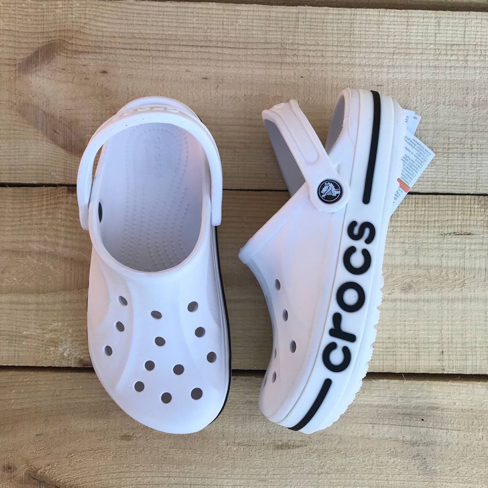 Крокси для Медиків Crocs Bayaband White Чоловічі Та Жіночі Крокси