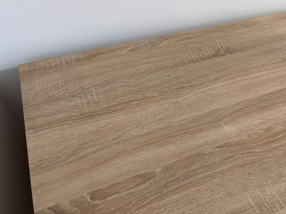 Biurko Black Red White 120x65