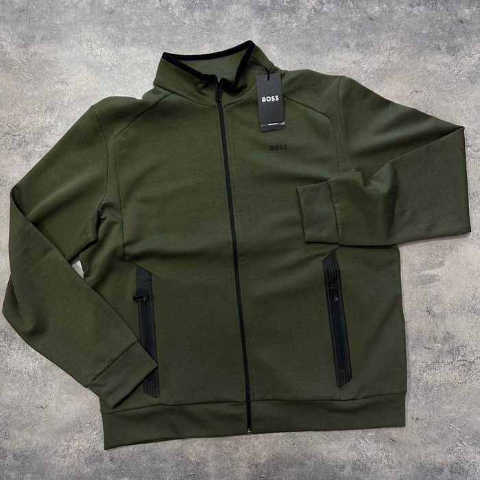 Чоловічий стильний спортивний костюм Hugo Boss)