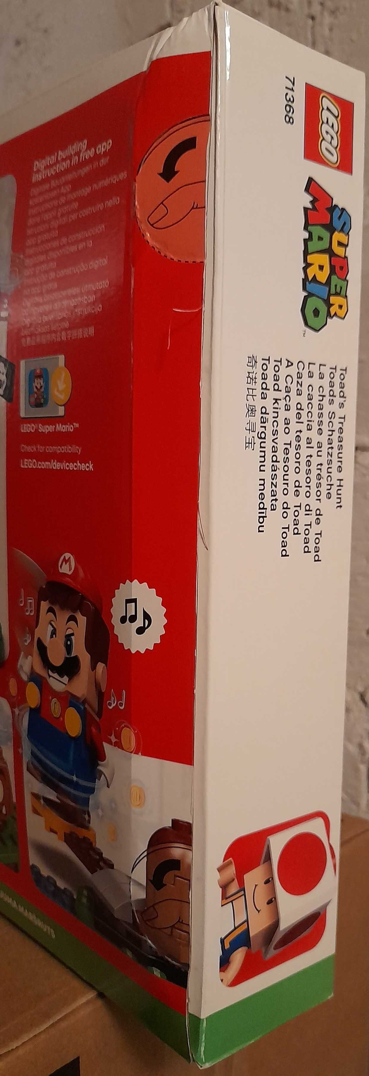 1 LEGO Super Mario 71368 - Toad szuka skarbu - NOWE