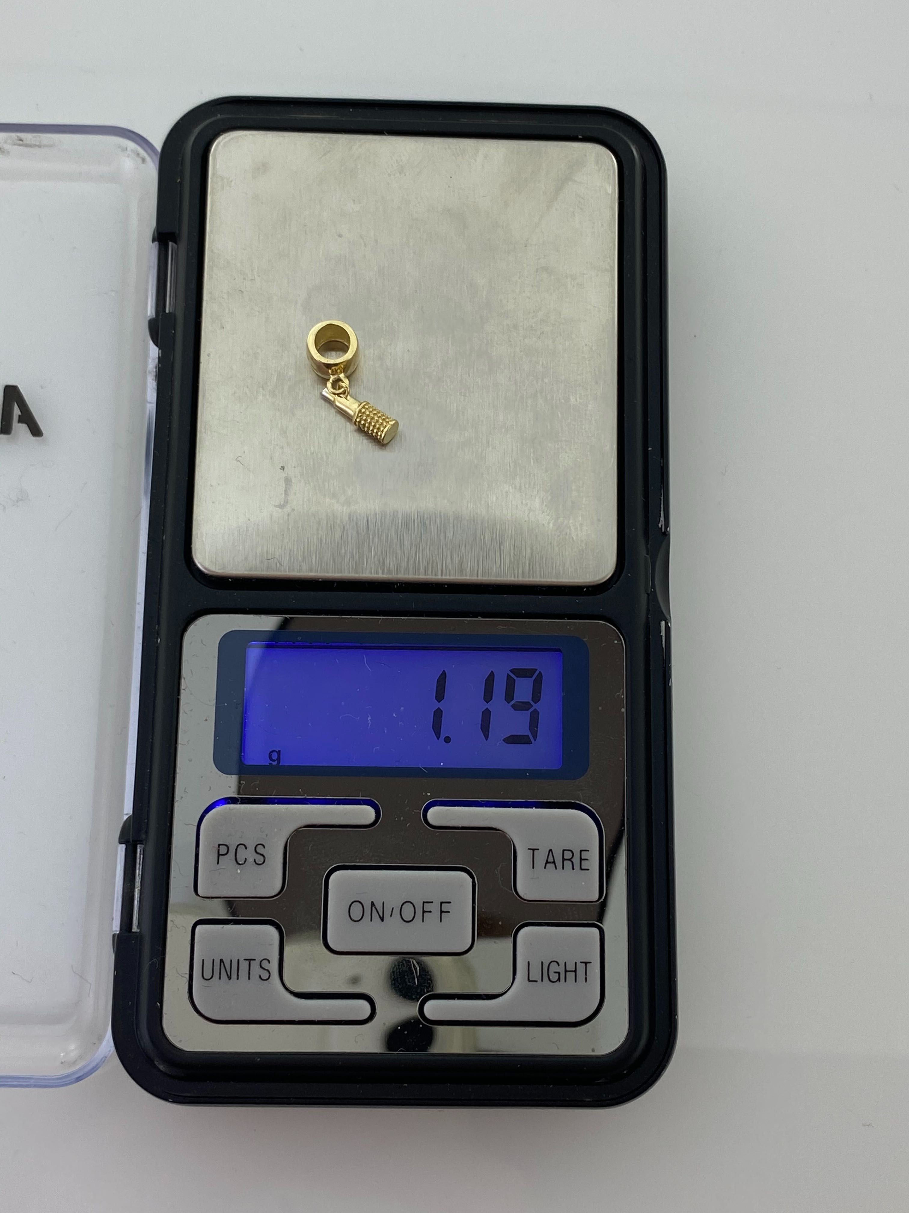 Złoty element charms na bransoletkę Pandora, Próba 585. Nowy (504)