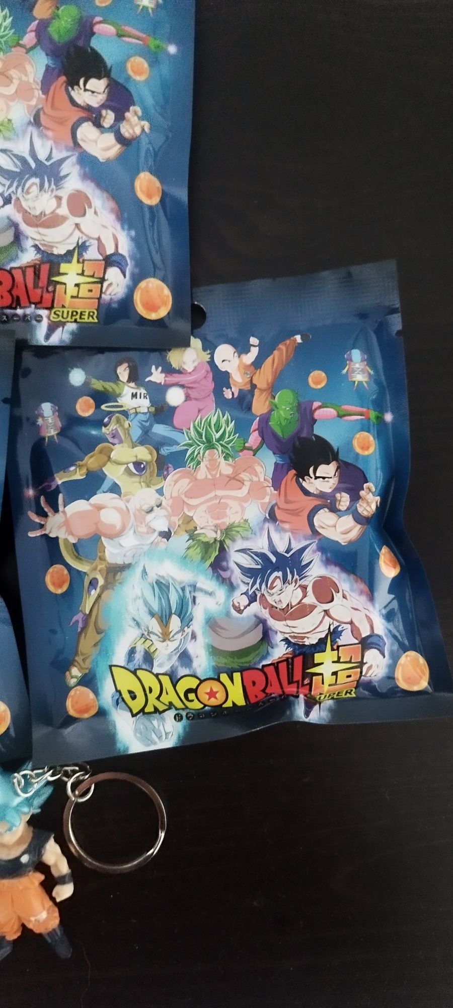 Lote Dragon ball porta chaves selados