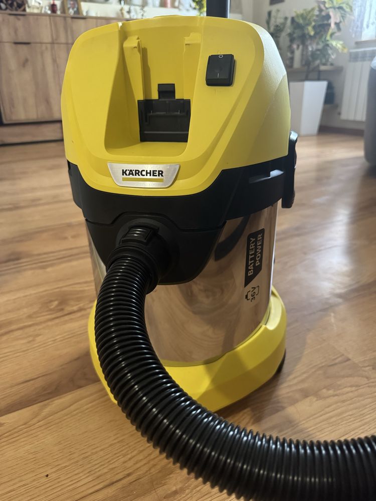 Odkurzacz karcher WD 3 Battery Premium wraz z baterią i ładowarką