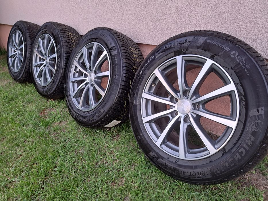 Alufelgi 5x130 audi Q7 Touareg 255/55/18 idealne 2020r zimowe