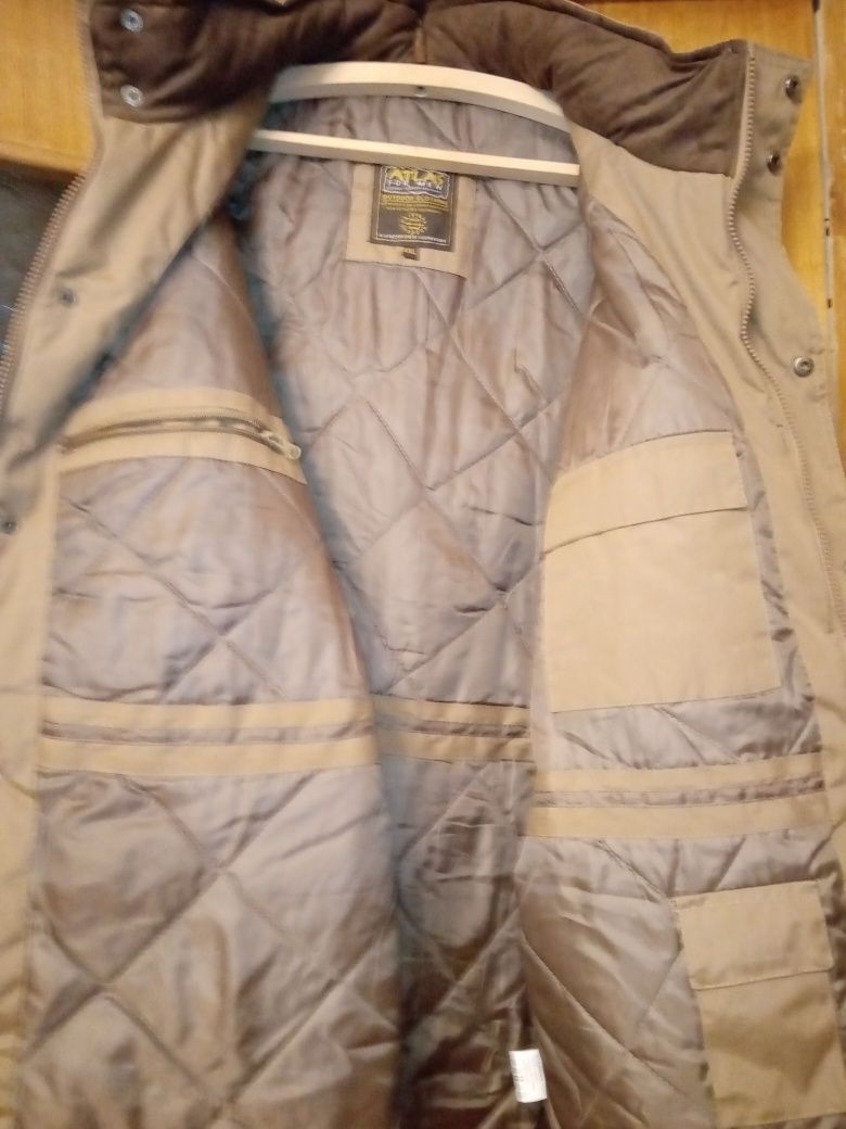 Куртка мужская рабочая одежда коричневая "Atlas" outdoor, р-р 52   XXL