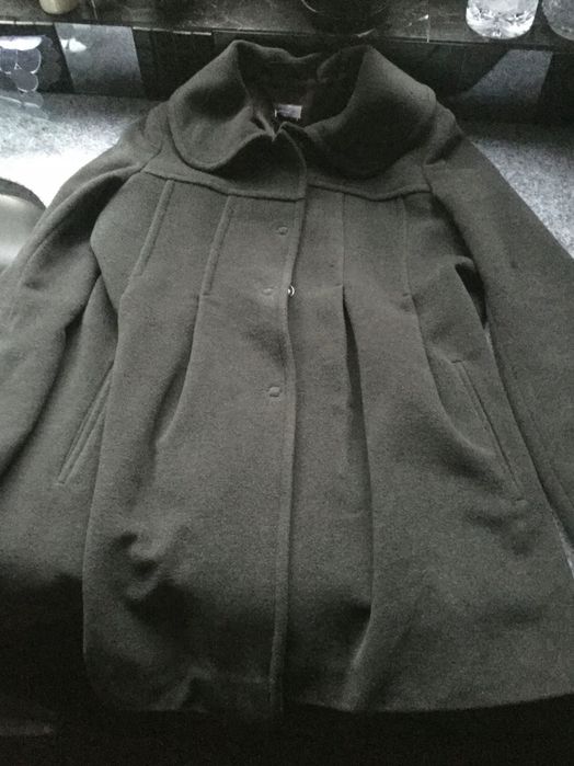 Płaszcz max mara 36/38 szary angora oryginał