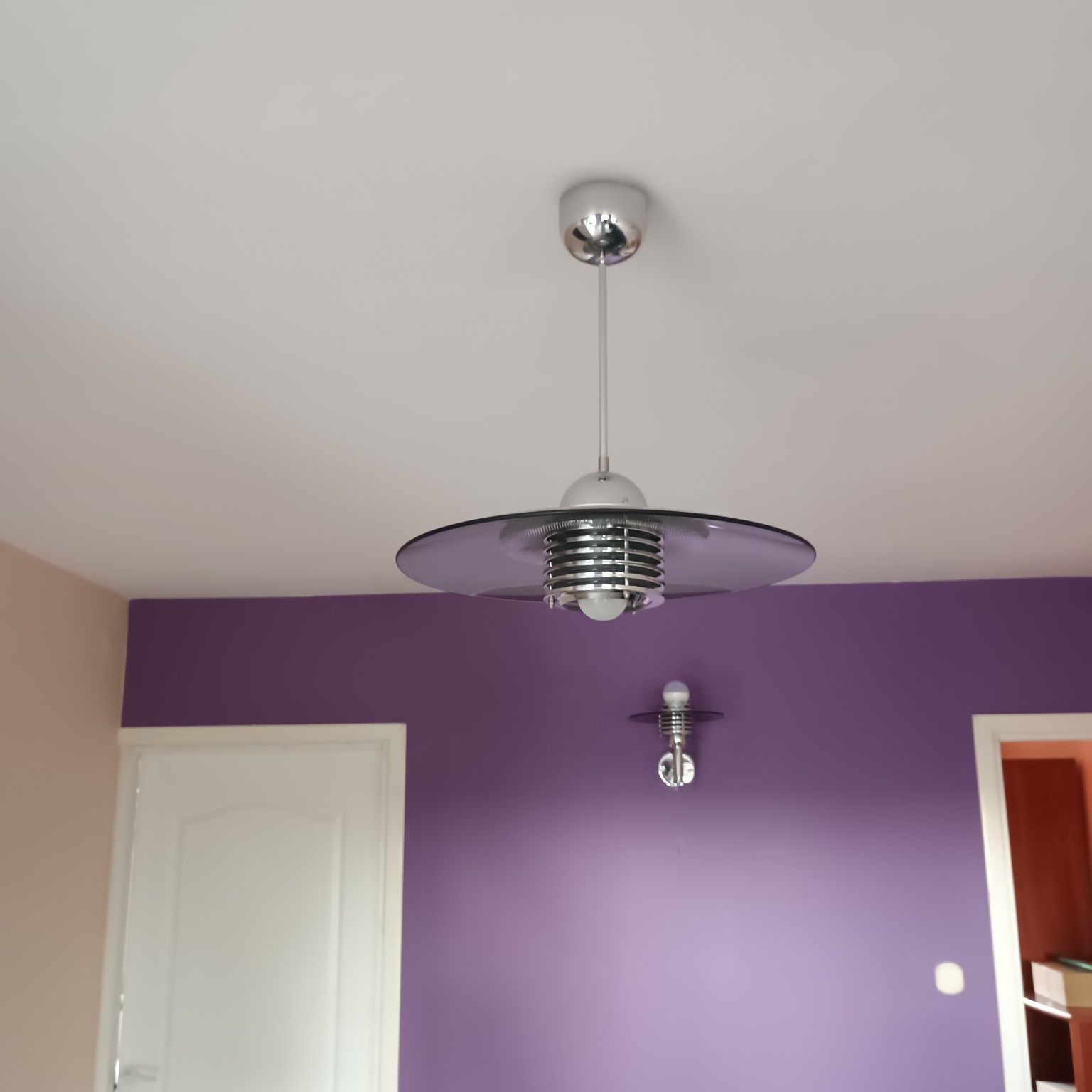 3 lampy wiszące+3 kinkiety LOFT