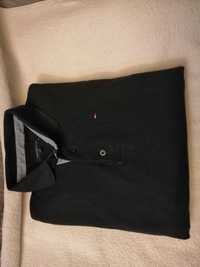 Tommy Hilfiger bluza polo męska rozm. M czarna