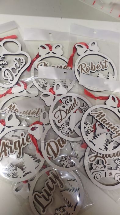 Bolas de Natal personalizadas