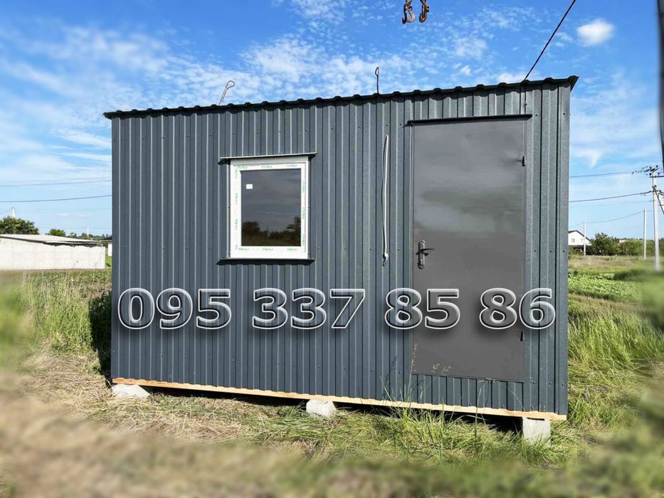 Вагончик битовка прорабка готові до продажу та під замовлення