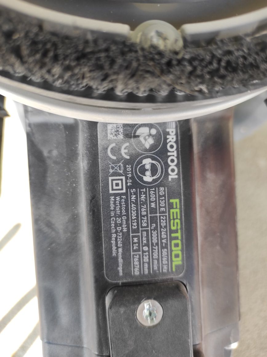 Szlifierka do betonu Festool RG 130e