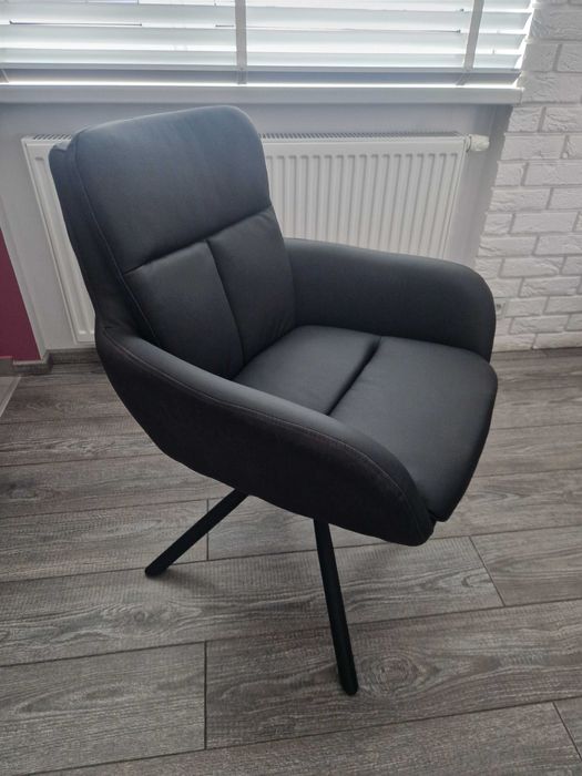 Eleganckie stylowe nowe krzesło skóra ! Prestiż na najwyższym poziomie