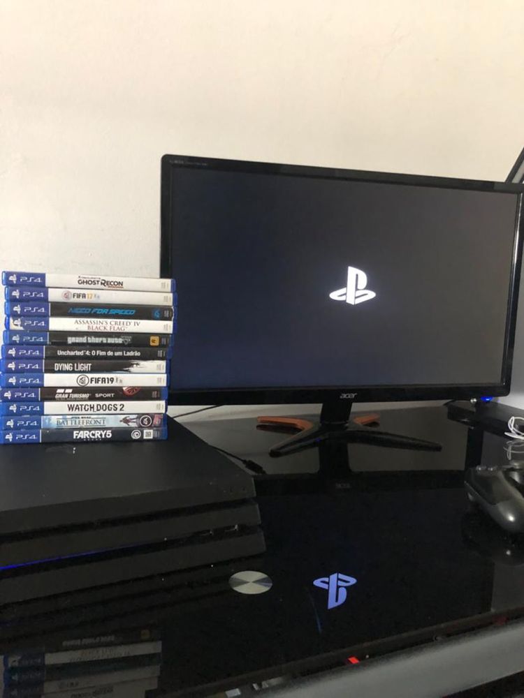 PS4 Pro+11 jogos