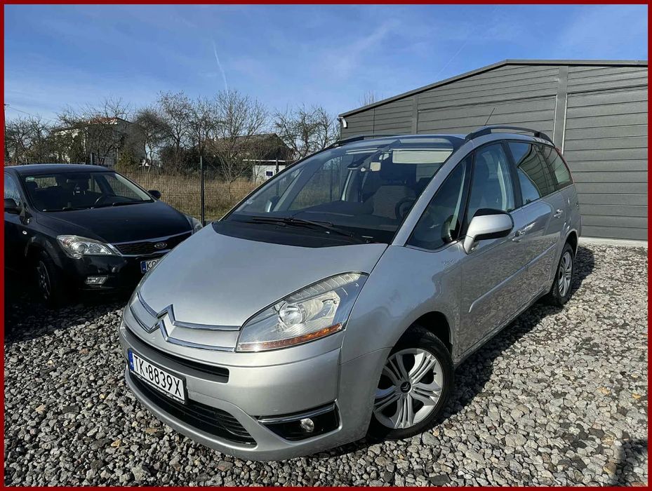 Citroën C4 Grand Picasso 2010 r 1.6 7 Osobowy Klimatronik SALON POLSKA Bardzo Ładny Opony Zima