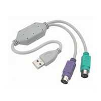 Adaptador/ Conversor USB -> PS/2 (rato + teclado)