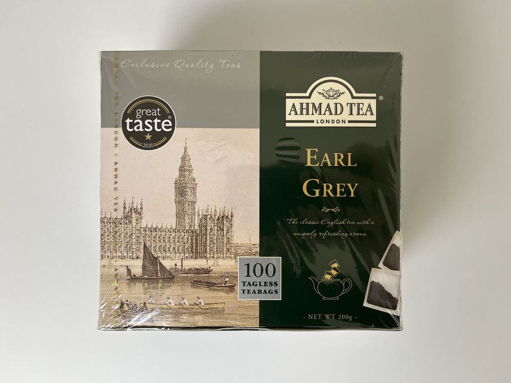 Herbata czarna Ahmad Tea Earl Grey 100 torebek