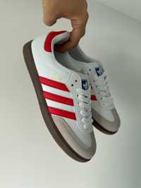 Adidas Samba White Red