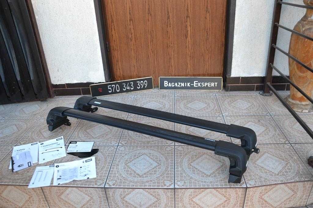 BMW G30 THULE EDGE BLACK Bagażnik,Relingi Belki bazowe,Poprzeczki