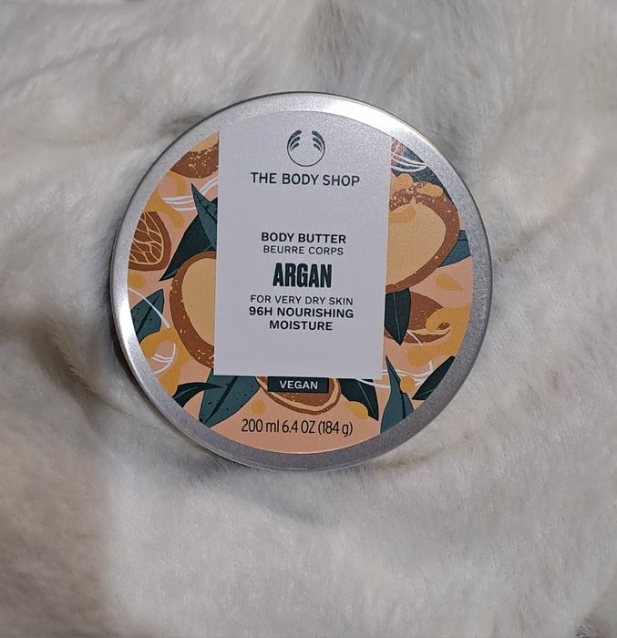 Wegańskie masło do ciała Argan