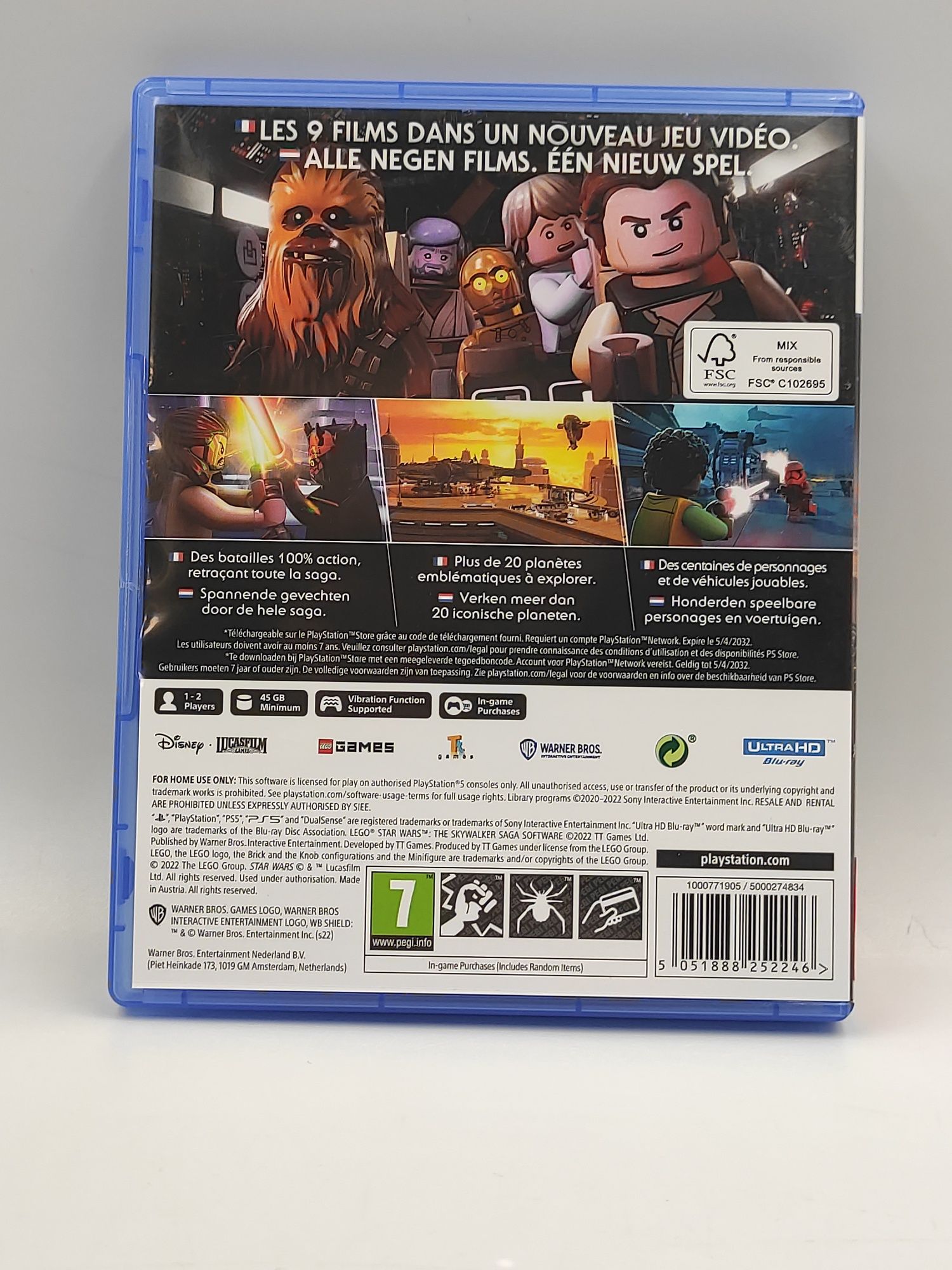 Na Lewara Gra PS5 LEGO Star Wars The Skywalker Saga