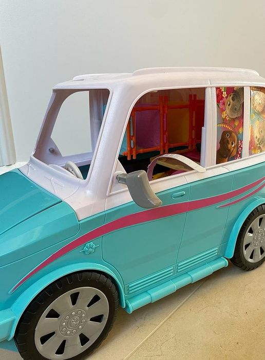 Rozkładany camper Barbie