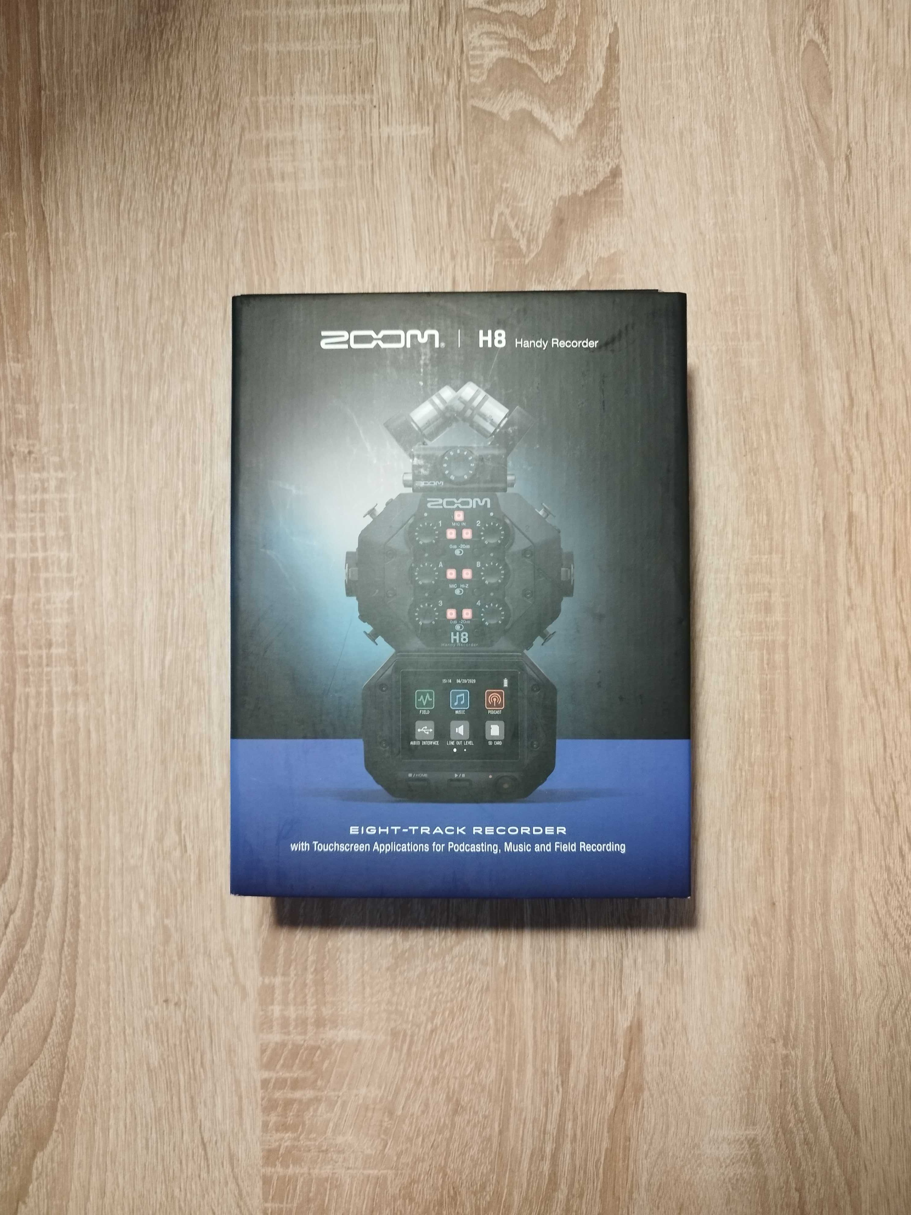 Zoom H8 - Cyfrowy przenośny rejestrator audio, 12-ścieżkowy