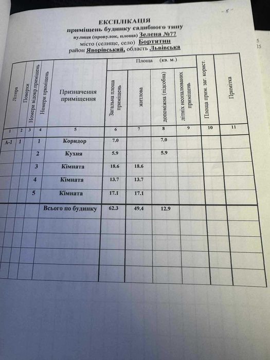 Будинок під дачу у с. Бортятин, Львівської області. Ціна 15000$
