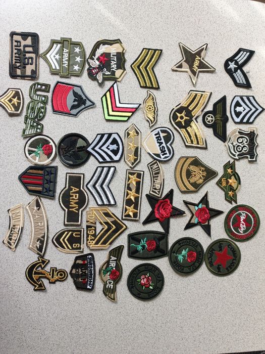 Naklejki,naszywki Top Gu i inne USA Army.