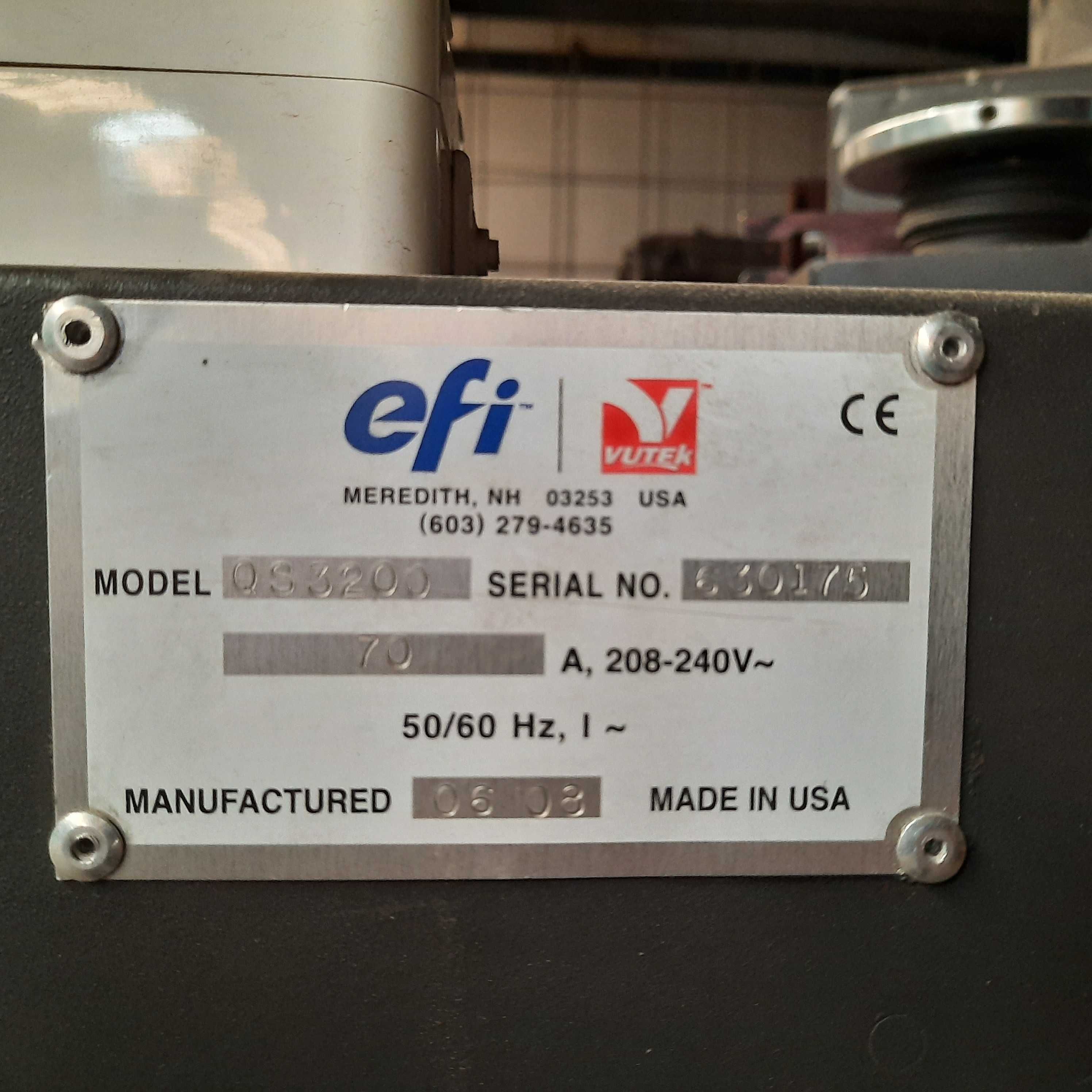Ploter EFI VUTEK QS 3200