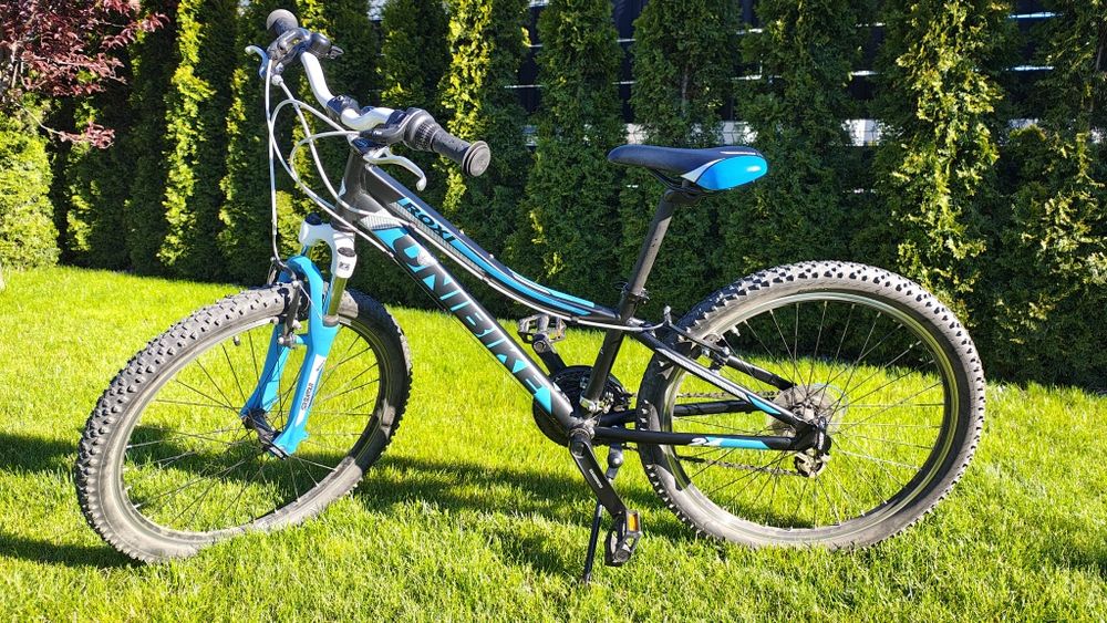 Rower Unibike Roxi 24 niebiesko-czarny SUPER STAN