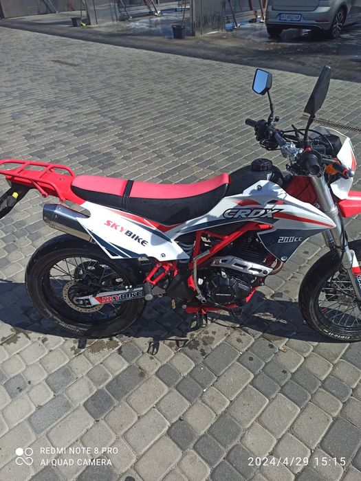 Продам мотоцикл на ходу з документами