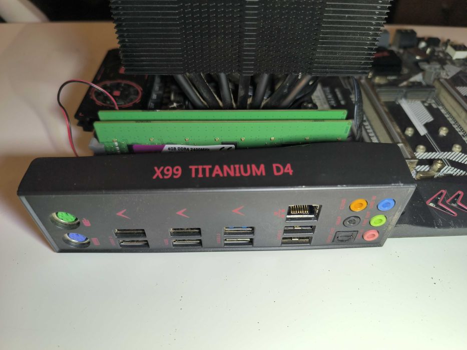 комплект ПК XEON 2666 (10ядер/20потоків) +x99 Titanium+16gb+IDcooling