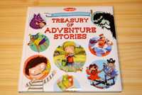 Treasury of adventure stories, дитяча книга англійською