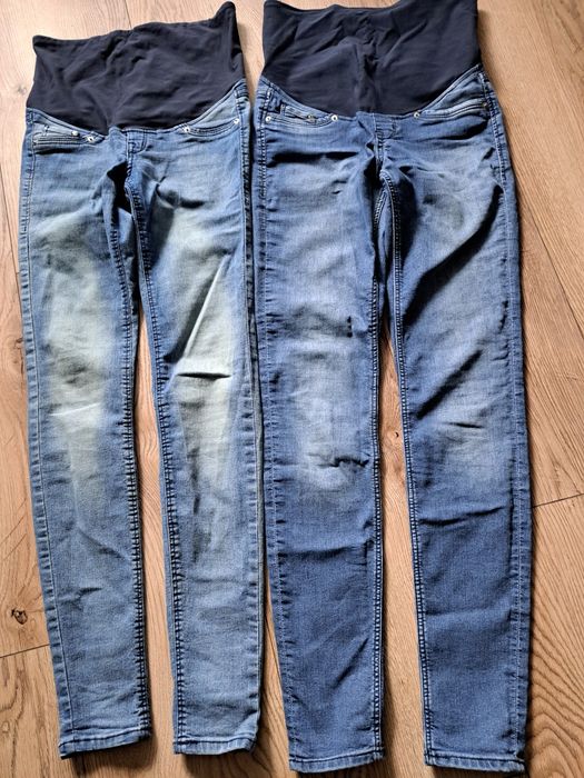 Spodnie ciążowe 2szt