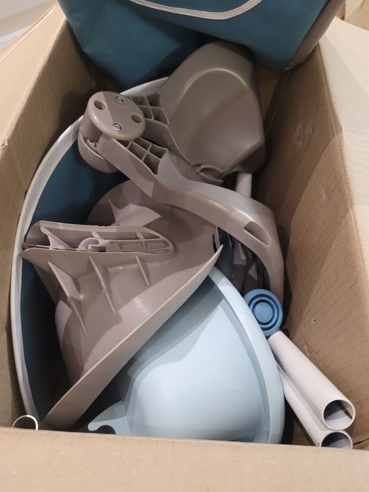 SMOBY Rowerek Trójkołowy Baby Balade plus Niebieski