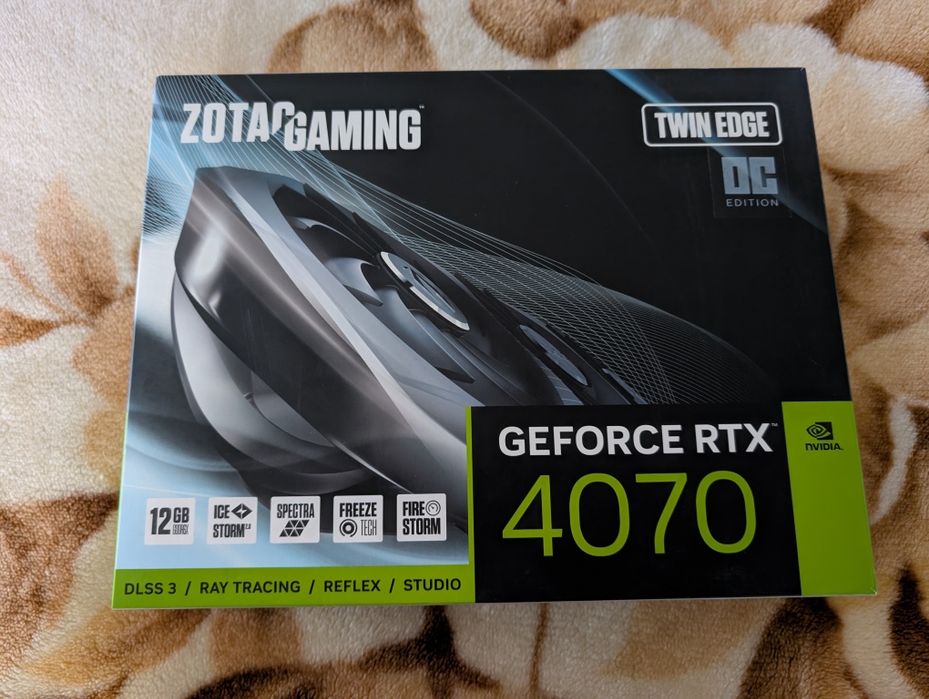Відеокарта ZOTAC GeForce RTX 4070 Twin Edge OC 12GB GDDR6X
