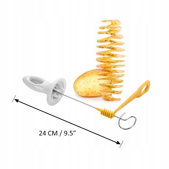 Spiralna krajalnica do ziemniaków zakręcone frytki