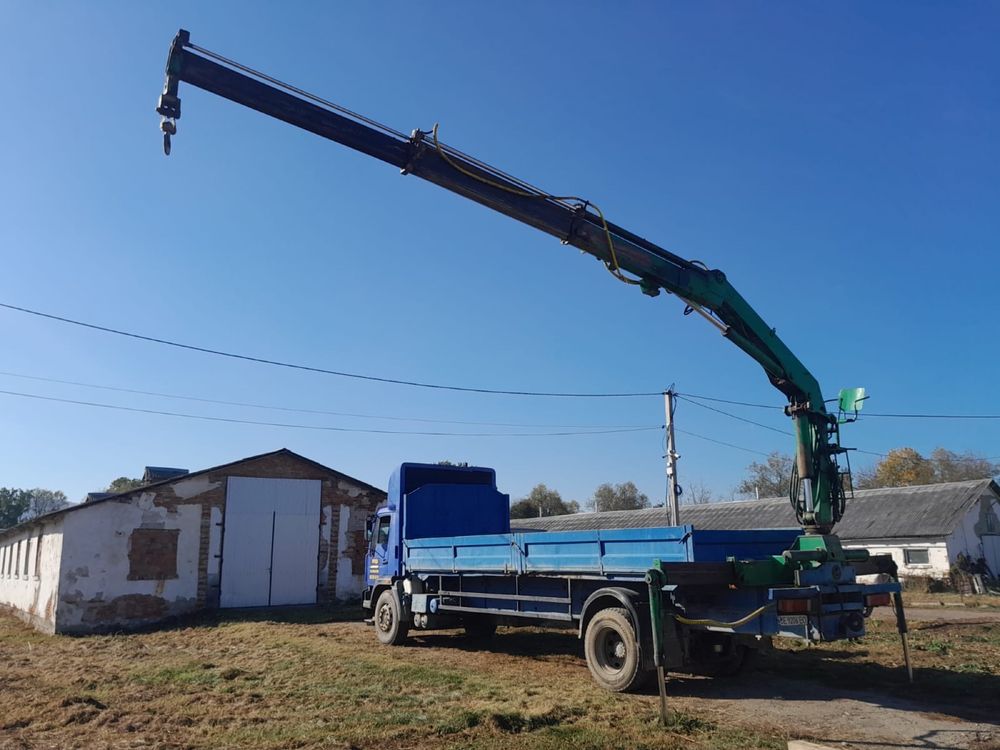 Продам МАN-маніпулятор + самосвал в хорошому та робочому стані