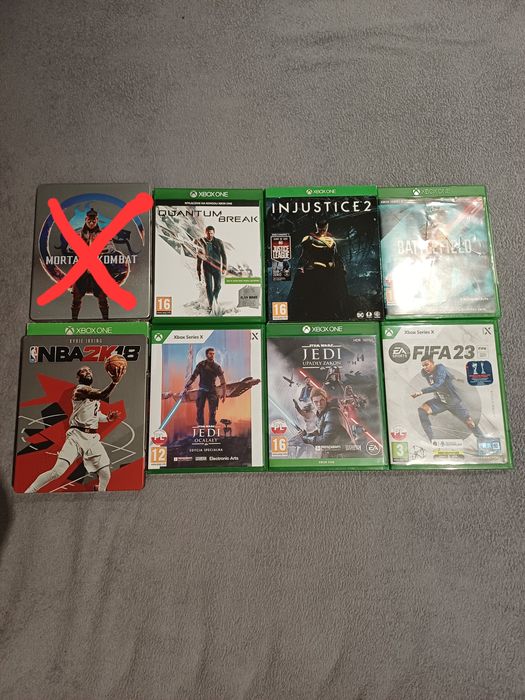 Zestaw gier xbox one/series