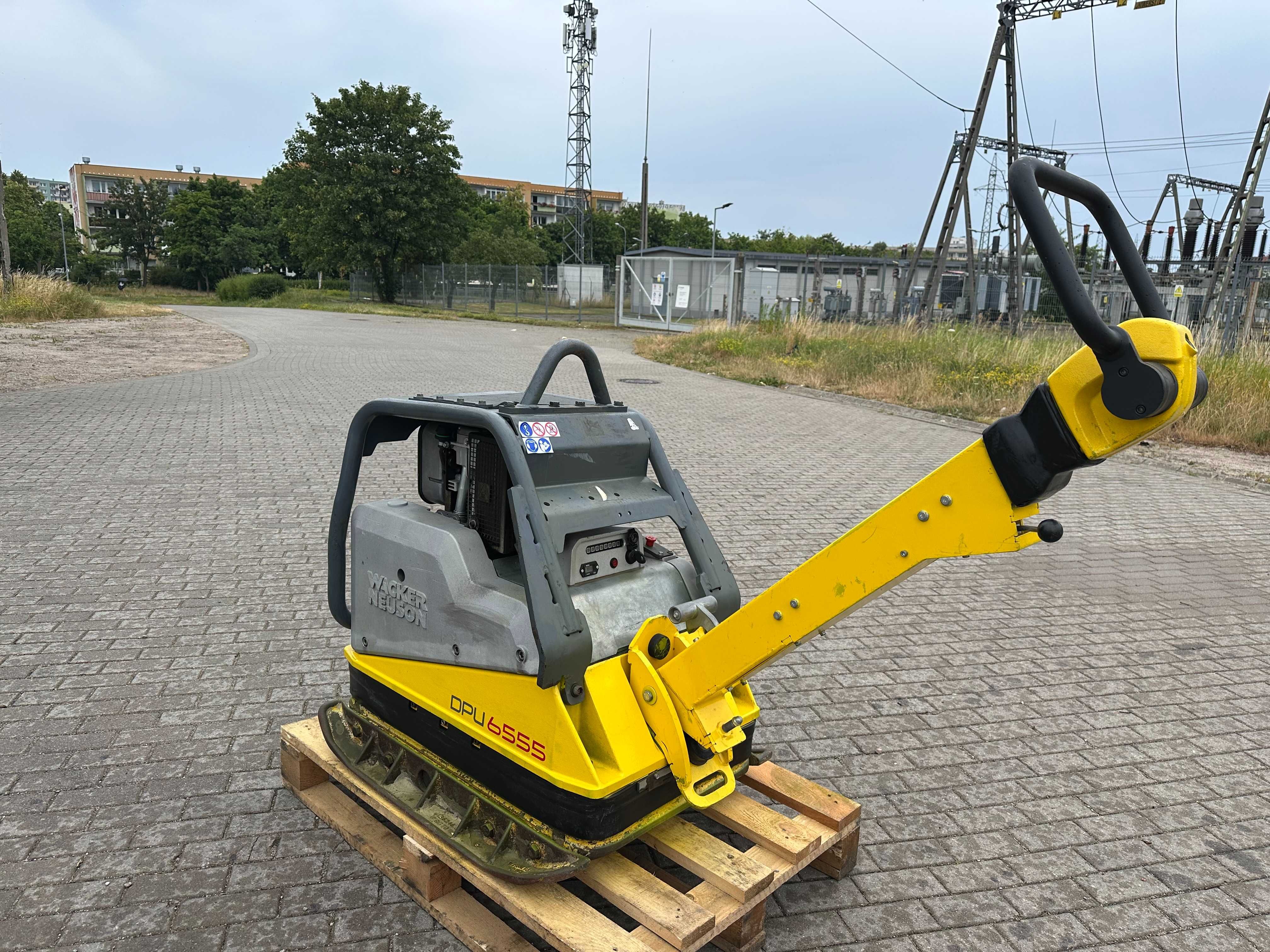 Zagęszczarka Do Gruntu Wacker DPU 6555 Czujnik Zagęszczenia Hech