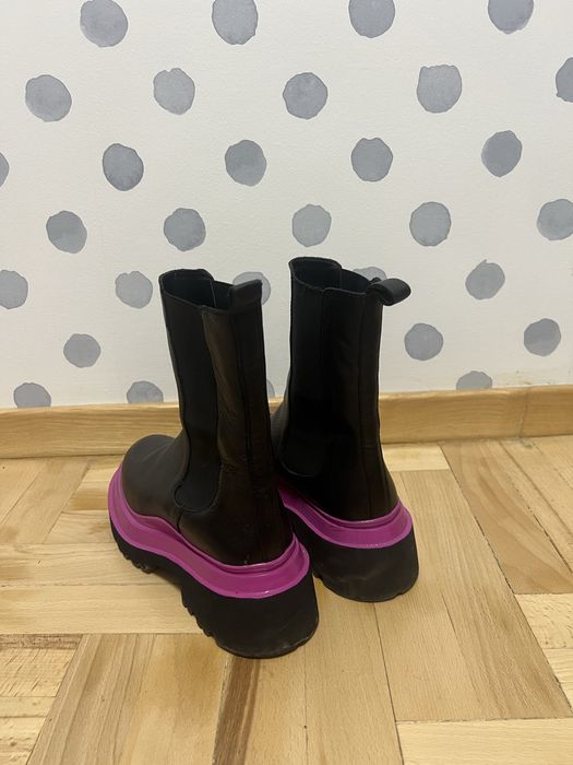 Шкіряні Черевики челсі жіночі 38 розмір